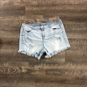 Refuge High waisted shorts size 18